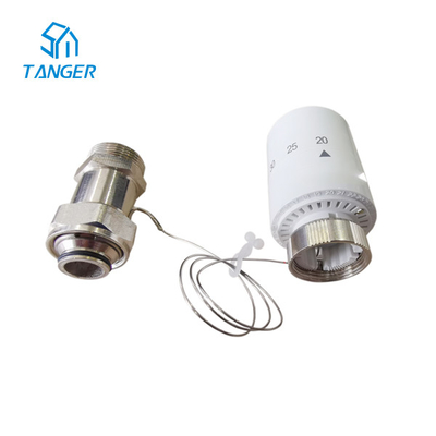 Đầu tản nhiệt nhiệt thay thế Trv với cảm biến từ xa 20 đến 60 độ