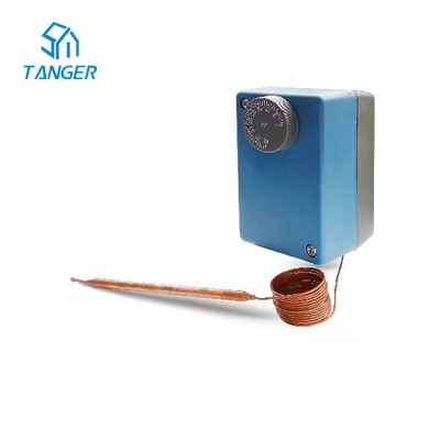 Thiết bị chuyển mạch lưu lượng nước Hvac lỏng Công tắc nhiệt mao quản 0 đến 40 độ