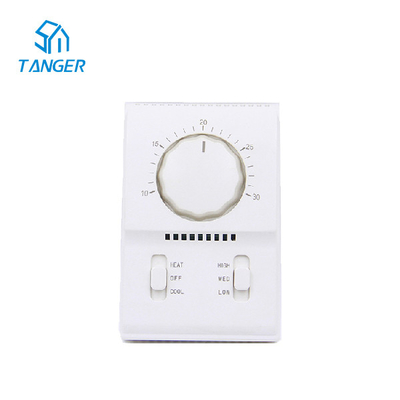 Bộ điều nhiệt phòng tháp 6,5a cho các đơn vị cuộn dây quạt sưởi điện