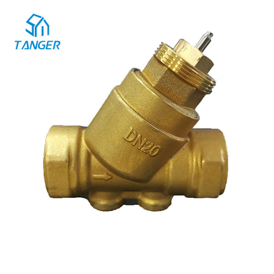 Van điều khiển độc lập áp suất bằng đồng thau (PICV) Van cân bằng tự động