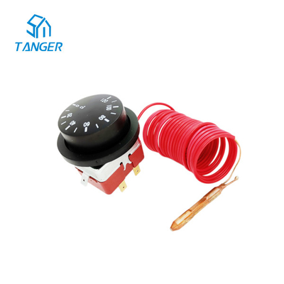 Núm điều chỉnh nhiệt mao quản 2500mm 120 độ 250V AC 16A