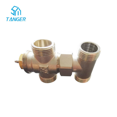 Van tản nhiệt 10mm 15mm đến 20mm cho khăn tản nhiệt Hệ thống sưởi dưới sàn Trv 4 chiều