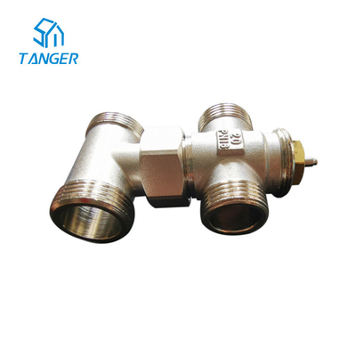 Van tản nhiệt 10mm 15mm đến 20mm cho khăn tản nhiệt Hệ thống sưởi dưới sàn Trv 4 chiều