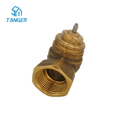 Bộ tản nhiệt van trv 15mm 10mm trv PN16 Hex Nut Tốc độ dòng chảy cao Kvs 4,5 &quot;