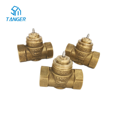 Bộ tản nhiệt van trv 15mm 10mm trv PN16 Hex Nut Tốc độ dòng chảy cao Kvs 4,5 &quot;
