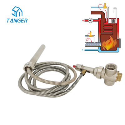 Hệ thống sưởi điều khiển nhiệt độ lò hơi Van nhiệt độ 1/2