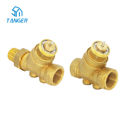 Van điều khiển độc lập áp suất bằng đồng thau (PICV) Van cân bằng tự động